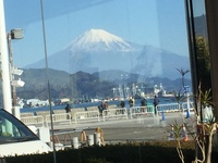 清水港からの富士